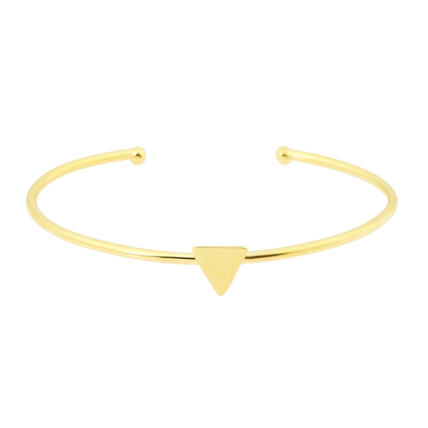 Bracelet set/6 made from brass, goldplated